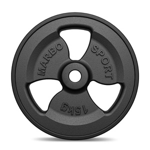 Obciążenie żeliwne gumowane 15 kg MW-O15G-kier - Marbo Sport