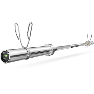 Zestaw 65kg | Gryf olimpijski 180cm + gryf olimpijski lekko łamany 120cm + 2x gryf olimpijski krótki 50cm+ obciążenia olimpijskie 2x5kg, 6x2,5kg, 4x1,25kg - Marbo Sport