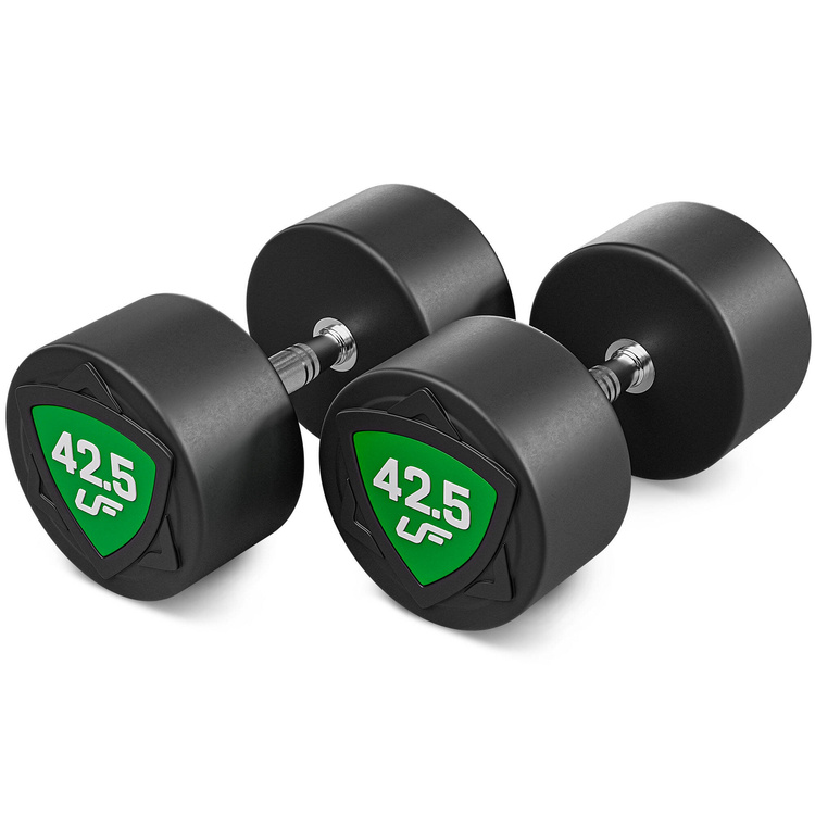 Zestaw hantli stałych poliuretanowych 40-50kg (skok co 2,5kg) 450 kg – UpForm