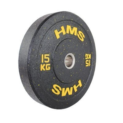 Obciążenie olimpijskie gumowane HTBR15 15 kg - HMS
