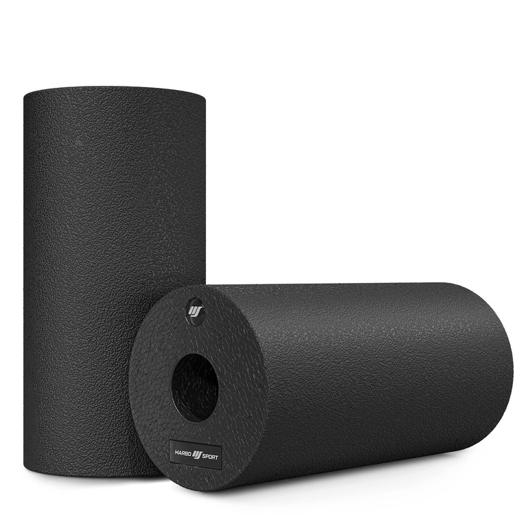 Wałek/roller do masażu EPP 30 cm czarny - Marbo Sport