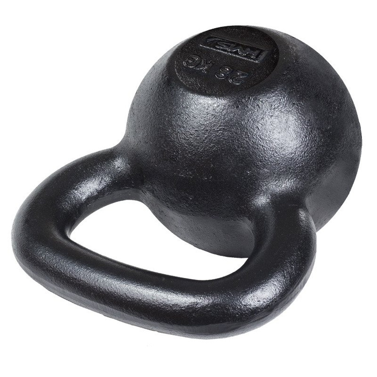Hantla kettlebell żeliwna KZG 28 kg - HMS