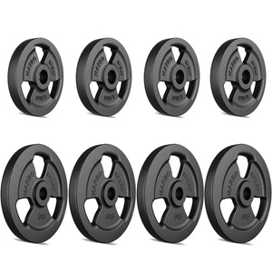 Zestaw obciążeń żeliwnych kierownica 30 kg / 4 x 5 kg + 4 x 2,5 kg - Marbo Sport