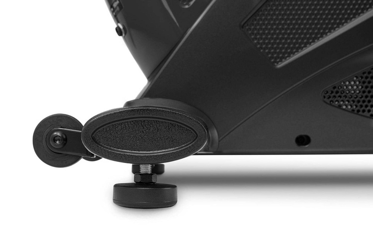 Rower leżący HS-070L Helix srebrny + mata - Hop Sport