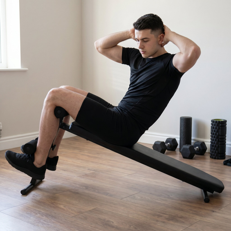 Ławka skośna do brzuszków SG-15 - SmartGym Fitness Accessories