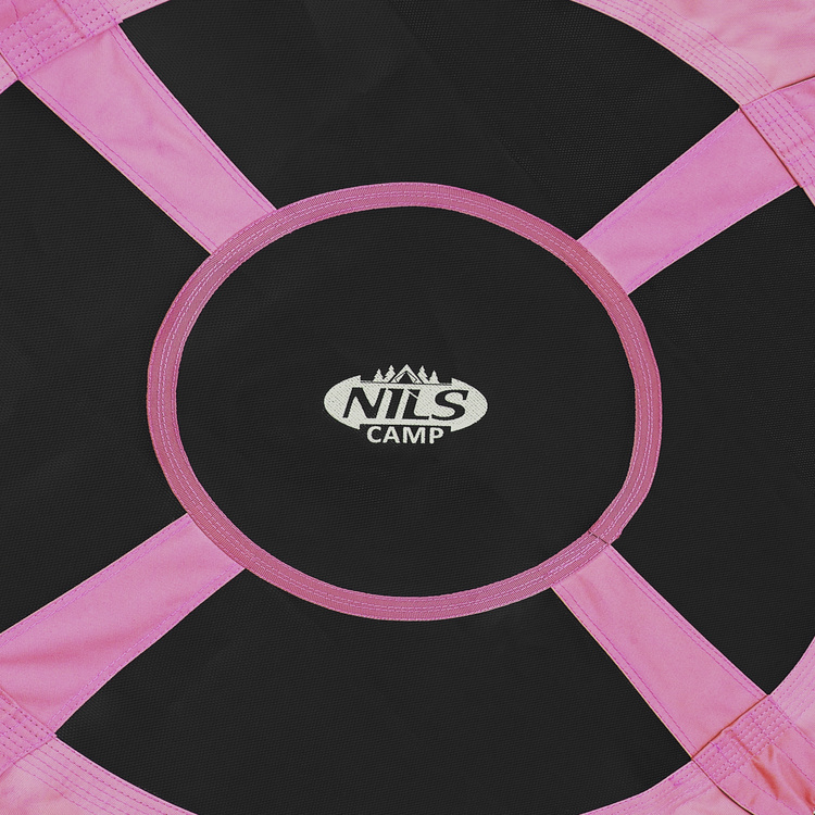 Huśtawka wisząca bocianie gniazdo Ø100 cm PINK - NILS