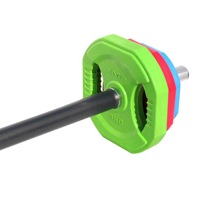 Zestaw SBP20 - sztanga fitness 20 kg do treningu Pump - HMS