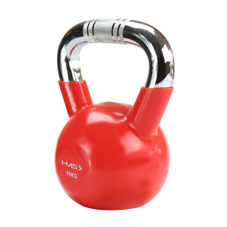Hantla winylowa żeliwna kettlebell KTC10 10 kg - HMS