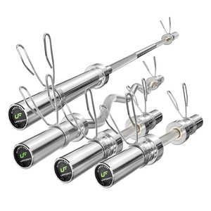 Zestaw OLG1 | Gryf olimpijski 180 cm + Gryf olimpijski lekko łamany 120 cm + 2x Gryf krótki olimpijski 50 cm - UpForm