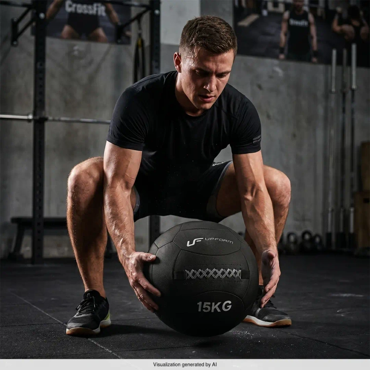 Piłka lekarska WALL BALL 15 kg - UpForm