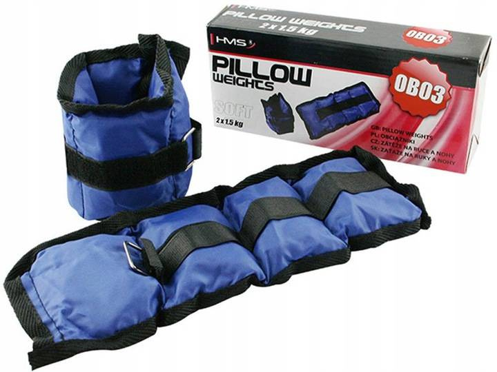 Obciążniki OB03 2 x 1,5 kg niebieskie - HMS