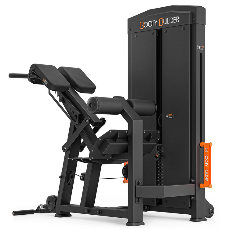Maszyna ze stosem do treningu dolnych mięśni pleców i posladków BB Back Extension - Booty Builder