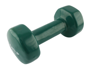 Hantel żeliwny pokryty winylem 4 kg - HMS