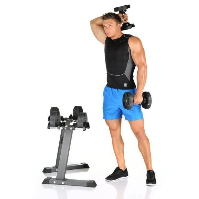 Hantle systemowe ze stojakiem Smartlock 20 kg - Finnlo