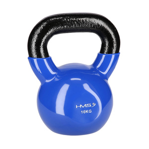 Hantla winylowa żeliwna kettlebell 10 kg - HMS