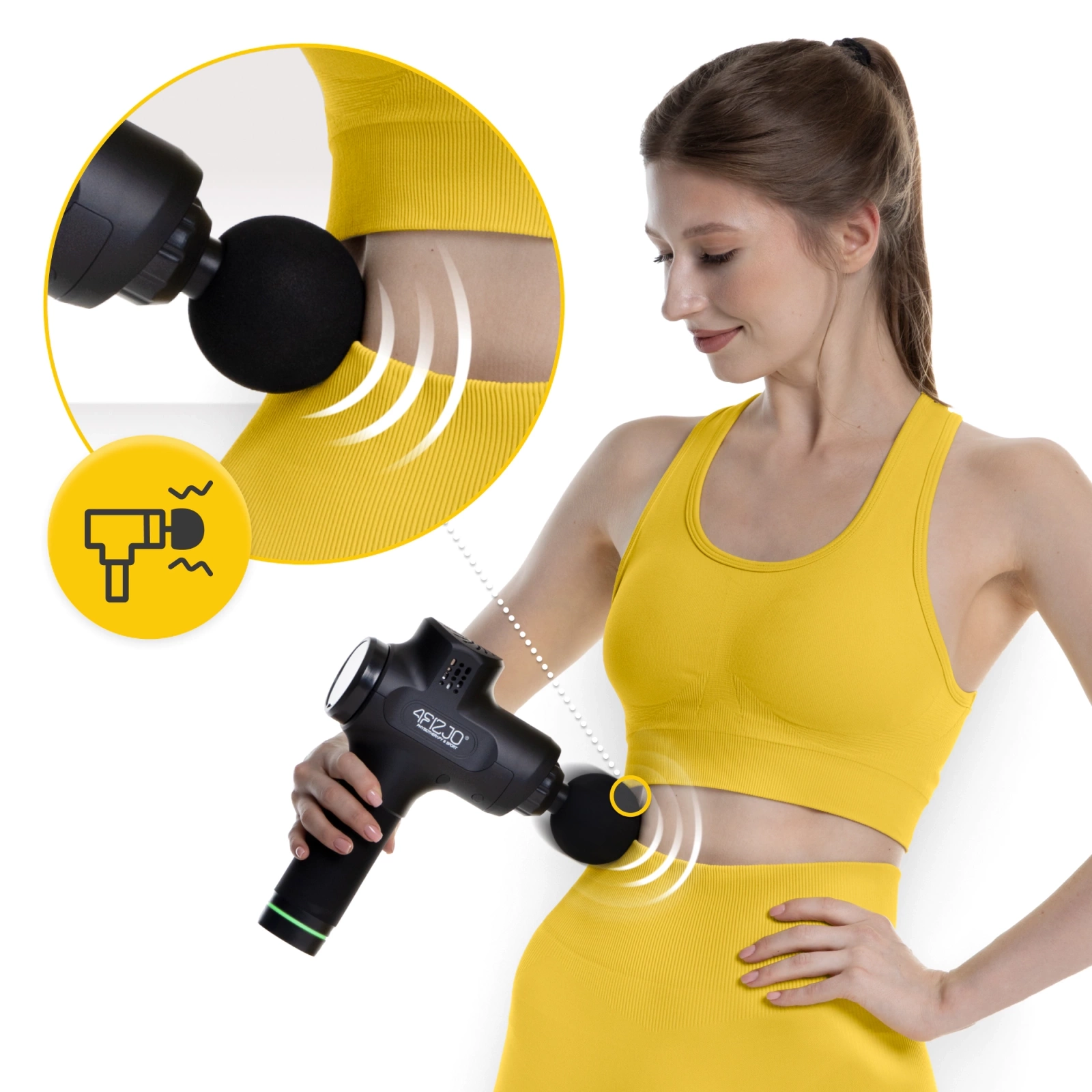Pistolet do masażu MASSAGE GUN PRO+