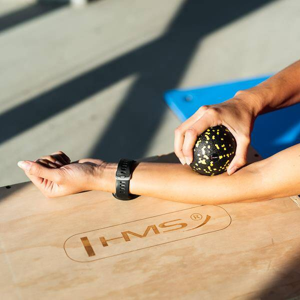 Zestaw do masażu wałki i piłki FSBM04 Black-Yellow- HMS