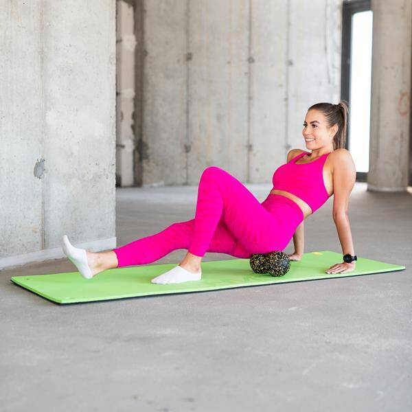 Zestaw do masażu wałki i piłki FSBM04 Black-Yellow- HMS