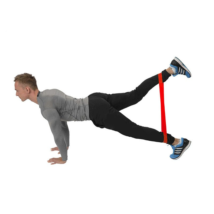 Guma do ćwiczeń GU04 czerwona 0,7 x 50 x 600mm - HMS