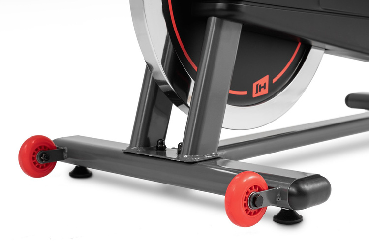 Rower spiningowy HS-065IC Delta czerwony - Hop Sport