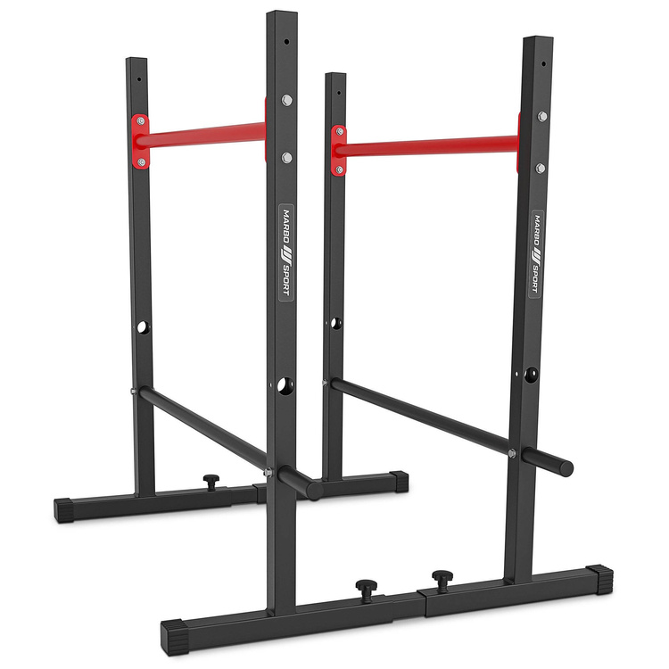 Poręcze stacjonarne regulowane do ćwiczeń MH-D212 - Marbo Sport