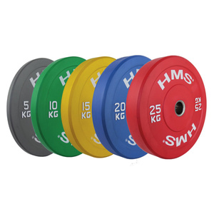 Obciążenie olimpijskie gumowane CBR15 15 kg - HMS