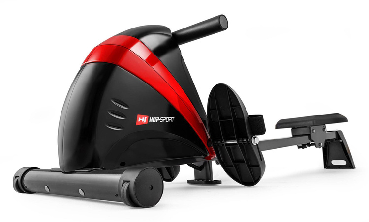 Wioślarz magnetyczny HS-030R Boost czerwony - Hop Sport