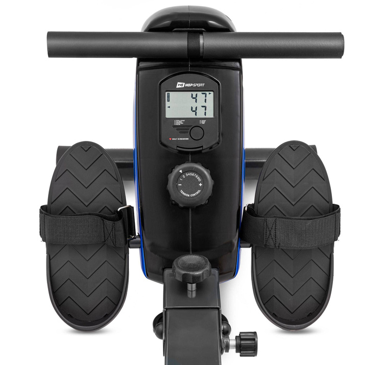Wioślarz magnetyczny HS-030R Boost niebieski - Hop Sport
