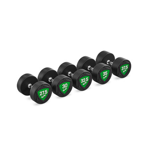 Zestaw hantli stałych poliuretanowych 27,5-37,5kg (skok co 2,5kg) 325 kg – UpForm