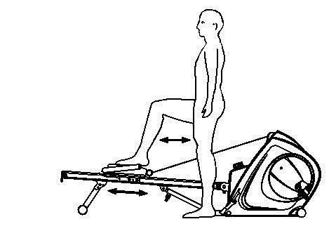 Wioślarz Vario Program R350 - BH Fitness