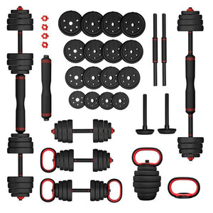 Zestaw ciężarów 30 kg - SGX130 (2 części) PRO SET 6w1 - HMS