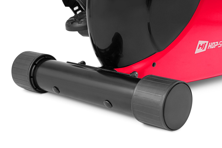 Rower magnetyczny HS-030H Juke czarno-czerwony - Hop Sport