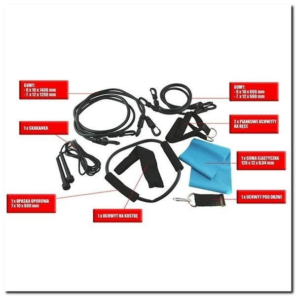 Zestaw do ćwiczeń siłowych TX02 - HMS