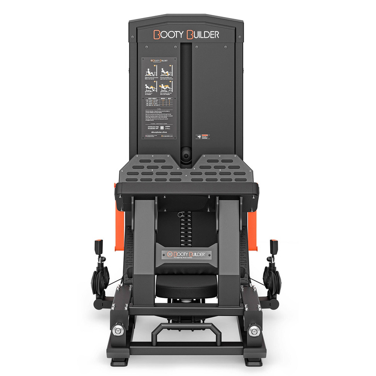 Maszyna ze stosem do treningu mięśni pośladkowowych BB V8 - Booty Builder