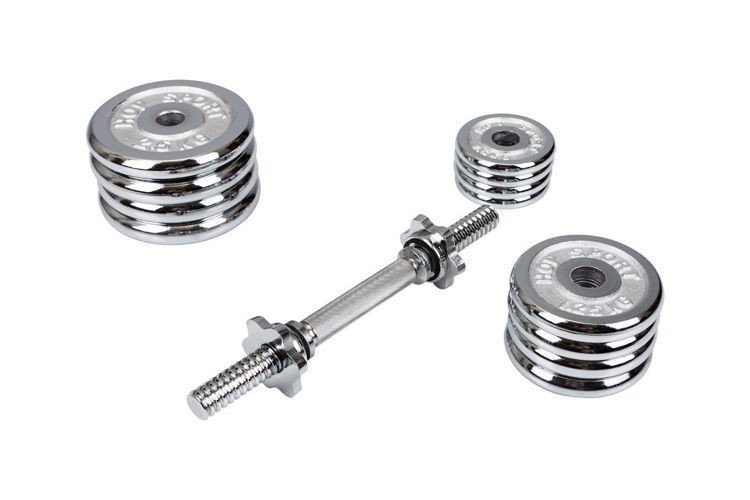 Hantle chromowane 2 x 10 kg - Hop Sport