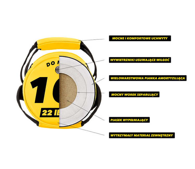 Worek treningowy High Bag 5 kg - Gipara