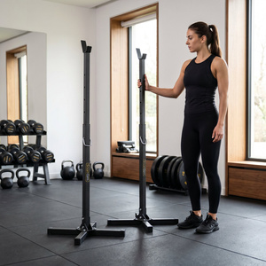 Stojaki pod sztangę regulowane (2 sztuki) SG-10 - SmartGym Fitness Accessories