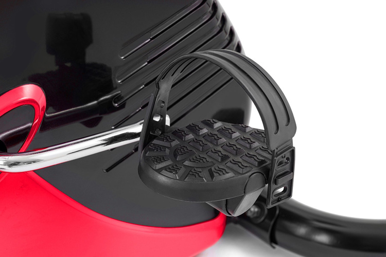 Rower magnetyczny HS-030H Juke czarno-czerwony - Hop Sport