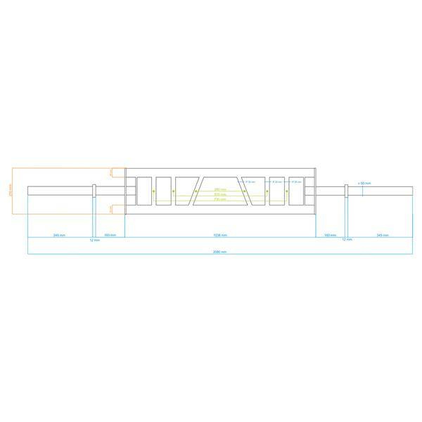 Gryf kratownica GK214 20 kg 50 mm - HMS