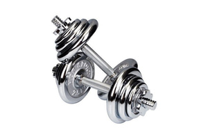 Hantle chromowane 2 x 10 kg - Hop Sport