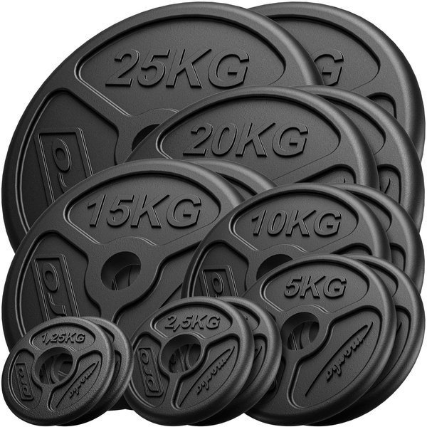 Zestaw obciążeń olimpijskich 157,5 kg - Marbo Sport