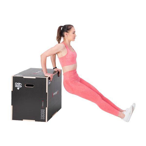 DSC02 Skrzynia plyometryczna wzmocniona 750x600x500 mm HMS