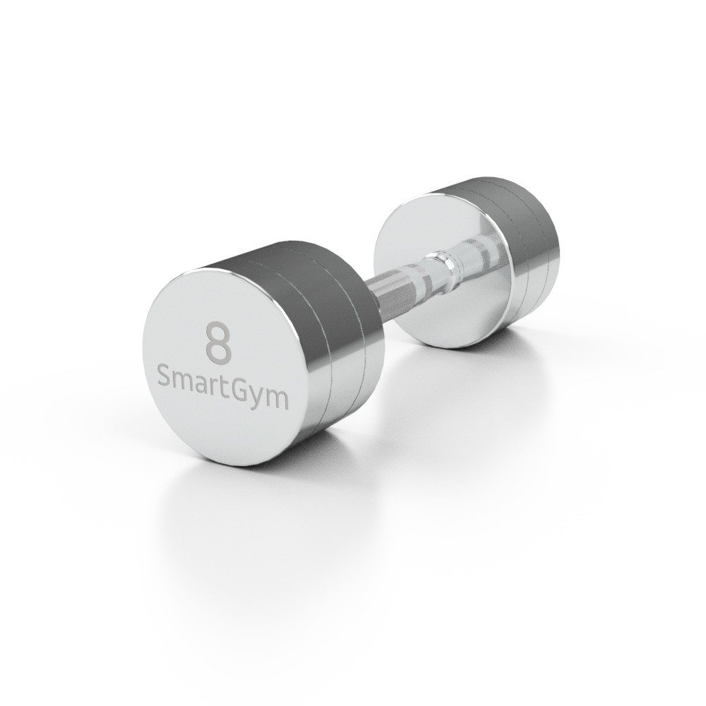 Hantle chromowane 2 x 8 kg SmartGym Fitness Accessories MarboSport.pl