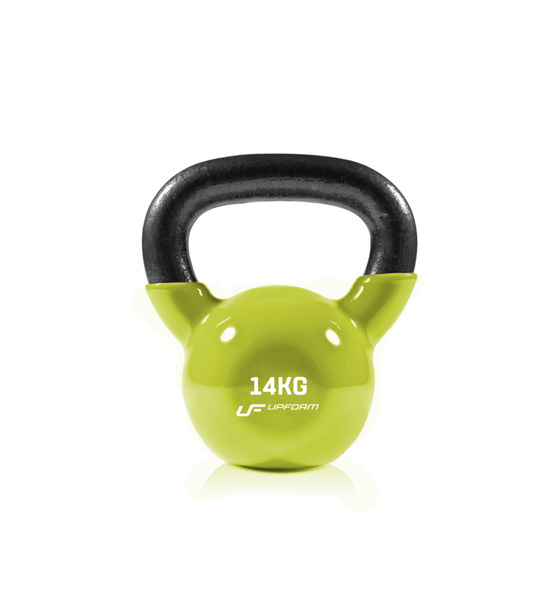 Hantla winylowa żeliwna Kettlebell 14 kg - UpForm